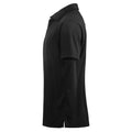 Black - Side - Cutter & Buck Mens Kelowna Polo Shirt