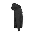 Black - Side - Clique Mens Miami Pro Hoodie
