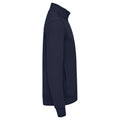 Dark Navy - Side - Cutter & Buck Mens Pemberton Full Zip Cardigan