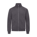 Metal Grey - Front - Clique Mens Miami Cardigan