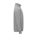 Grey Melange - Side - Clique Mens Miami Cardigan