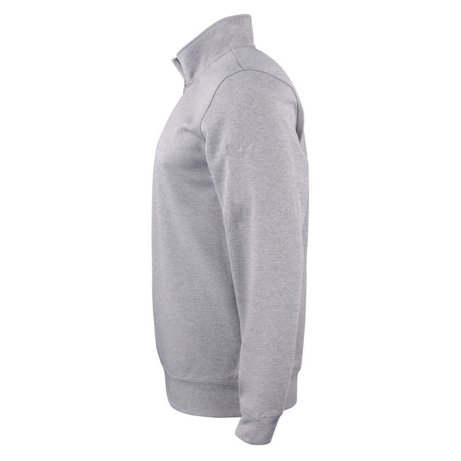 Grey Melange - Lifestyle - Clique Childrens-Kids Basic Active Quarter Zip Track Top
