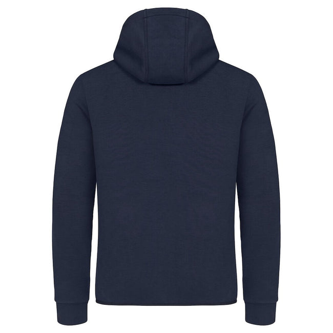 Dark Navy - Back - Clique Mens Hayden Hoodie