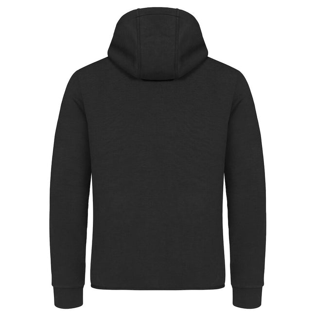 Black - Back - Clique Mens Hayden Hoodie