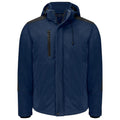 Navy - Front - Projob Mens Lined Multi-Functional Padded Jacket