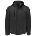 Grey - Front - Projob Mens Lined Multi-Functional Padded Jacket