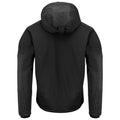 Black - Back - Projob Mens Lined Multi-Functional Padded Jacket