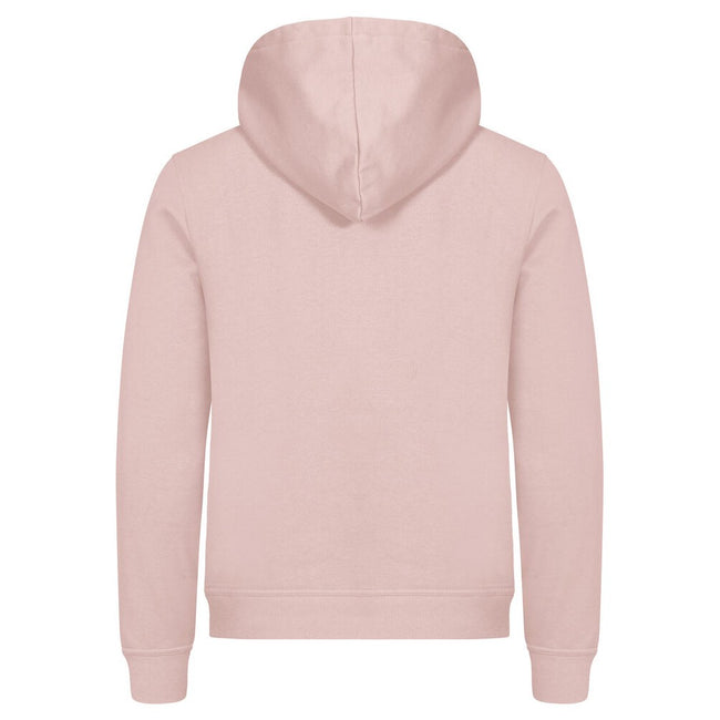 Candy Pink - Back - Clique Unisex Adult Miami Hoodie