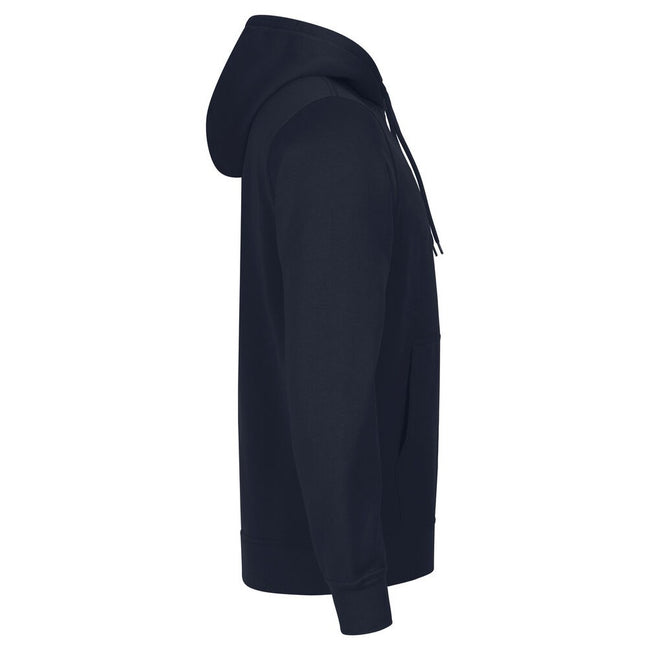 Navy - Side - Clique Unisex Adult Miami Hoodie