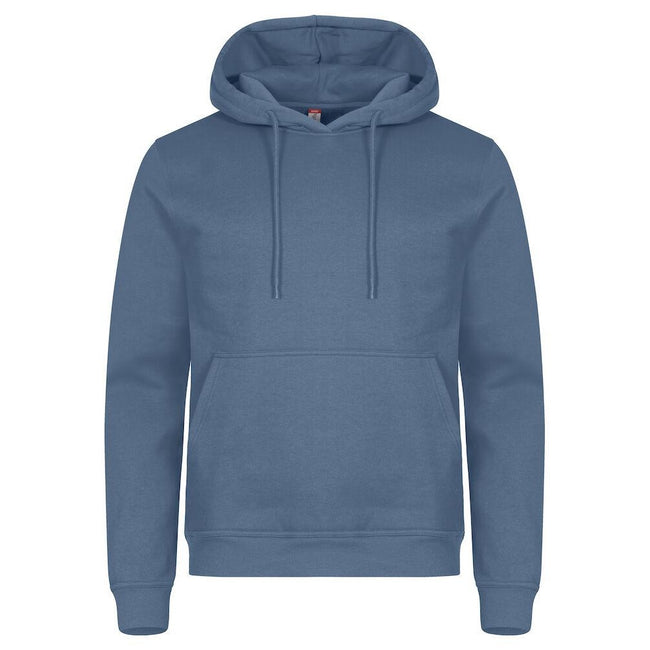 Steel Blue - Front - Clique Unisex Adult Miami Hoodie