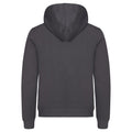 Metal Grey - Back - Clique Unisex Adult Miami Hoodie