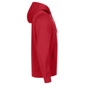 Red - Side - Clique Unisex Adult Miami Hoodie