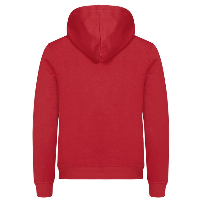 Red - Back - Clique Unisex Adult Miami Hoodie