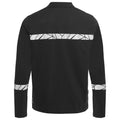 Black - Back - Projob Mens Progression Pique Long-Sleeved Polo Shirt