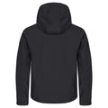 Black - Back - Clique Mens Classic Soft Shell Jacket