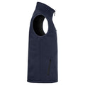 Dark Navy - Side - Clique Mens Softshell Padded Gilet