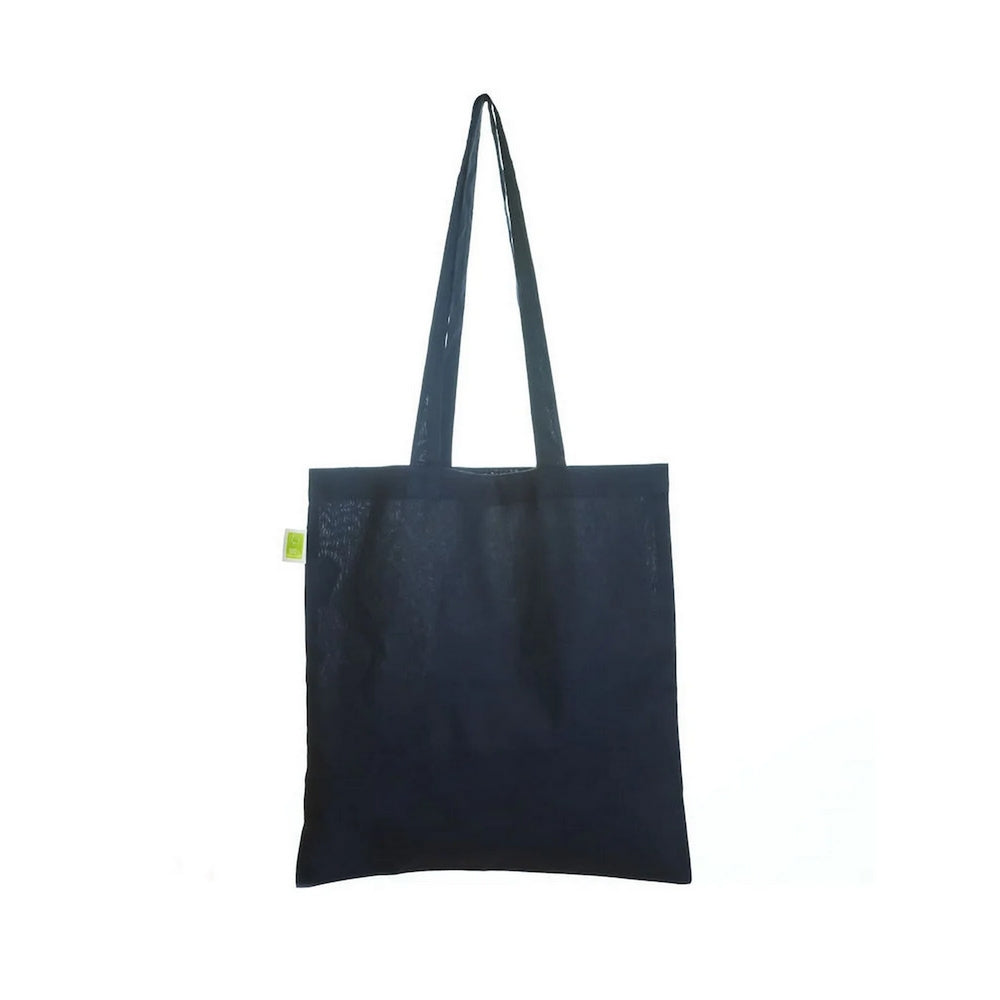 Navy Blue - Front - United Bag Store Cotton Shopper