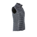 Grey - Side - Clique Womens-Ladies Hudson Gilet