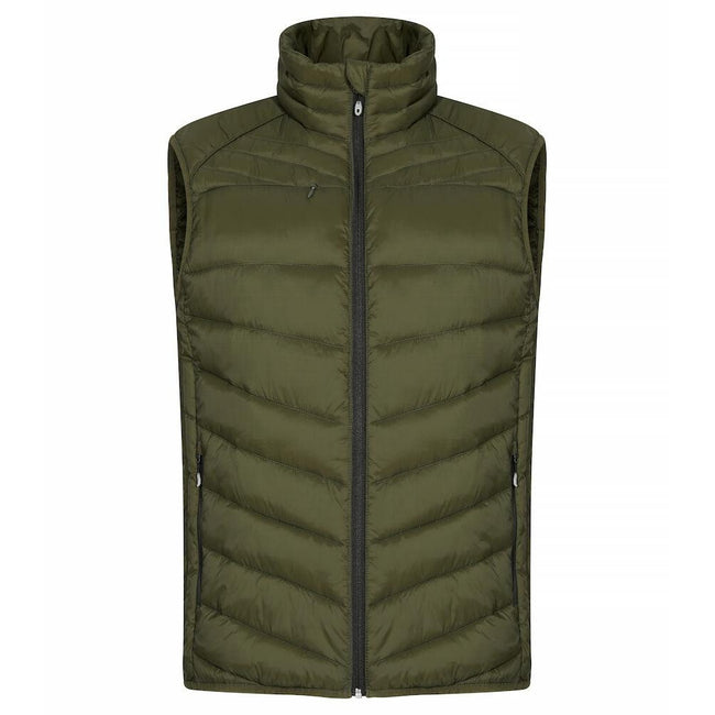 Fog Green - Front - Clique Mens Idaho Body Warmer