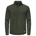 Ivy Green - Front - Cutter & Buck Mens Hunts Point Fleece Top