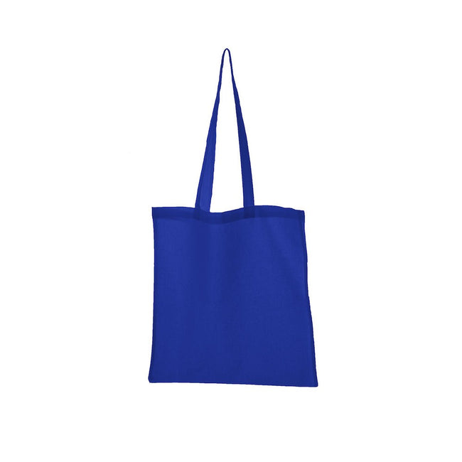 Royal Blue - Front - United Bag Store Cotton Long Handle Tote Bag