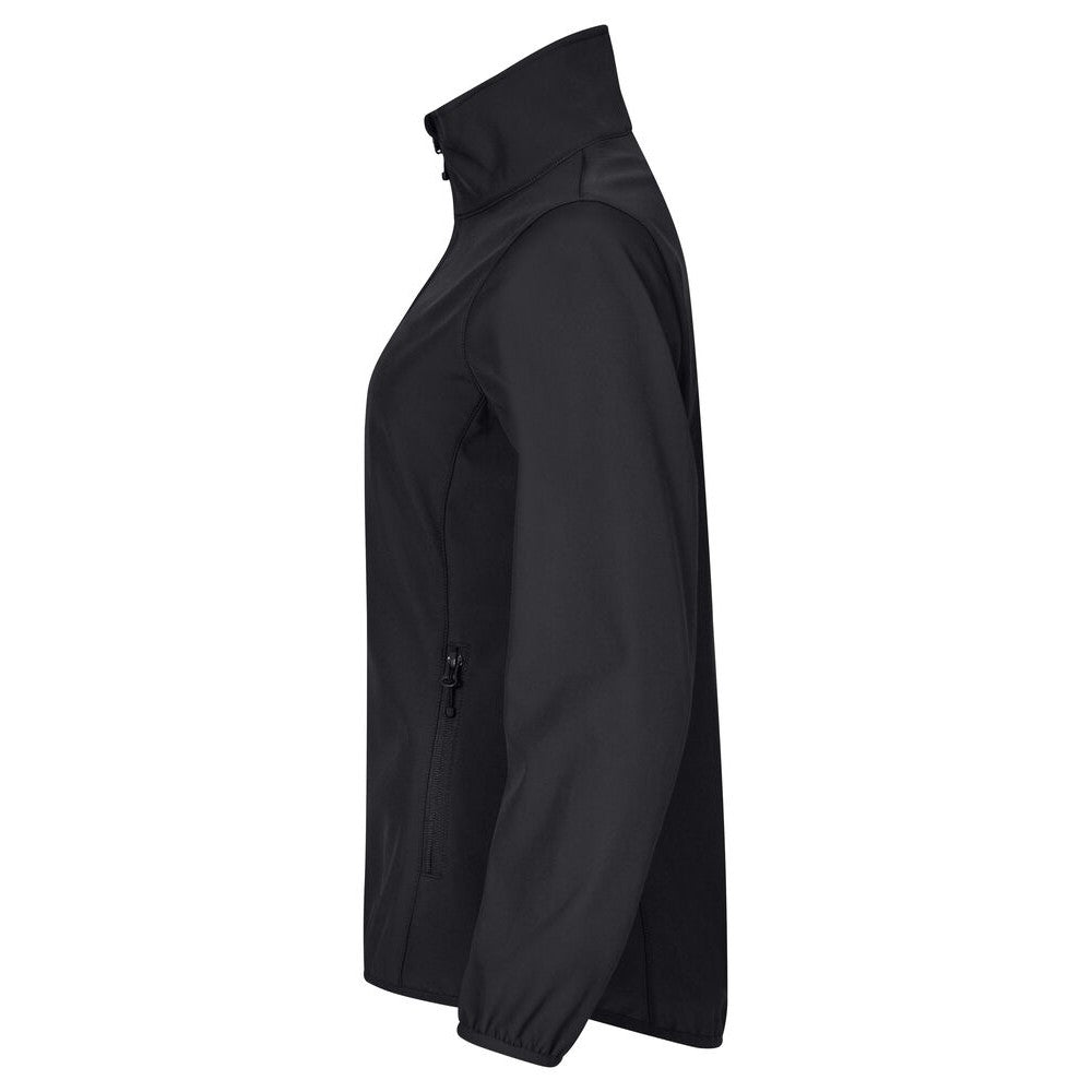 Black - Lifestyle - Clique Womens-Ladies Classic Soft Shell Jacket