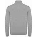 Grey Melange - Back - Cutter & Buck Mens Oakville Fleece Top