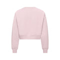 Candy Pink - Back - Clique Womens-Ladies Miami Cropped Sweatshirt
