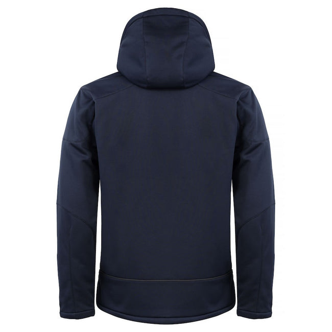 Dark Navy - Back - Clique Mens Grayland Padded Jacket