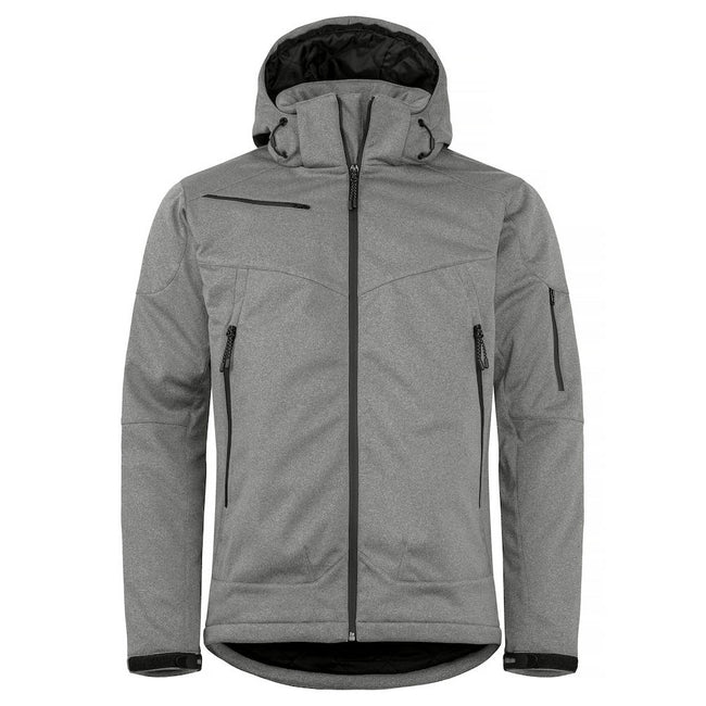 Anthracite Melange - Front - Clique Mens Grayland Padded Jacket