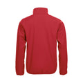 Red - Back - Clique Mens Basic Soft Shell Jacket