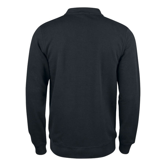 Black - Back - Clique Mens Premium OC Jacket