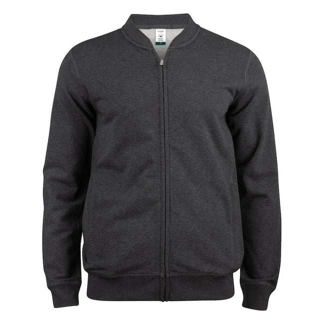 Anthracite Melange - Front - Clique Mens Premium OC Jacket