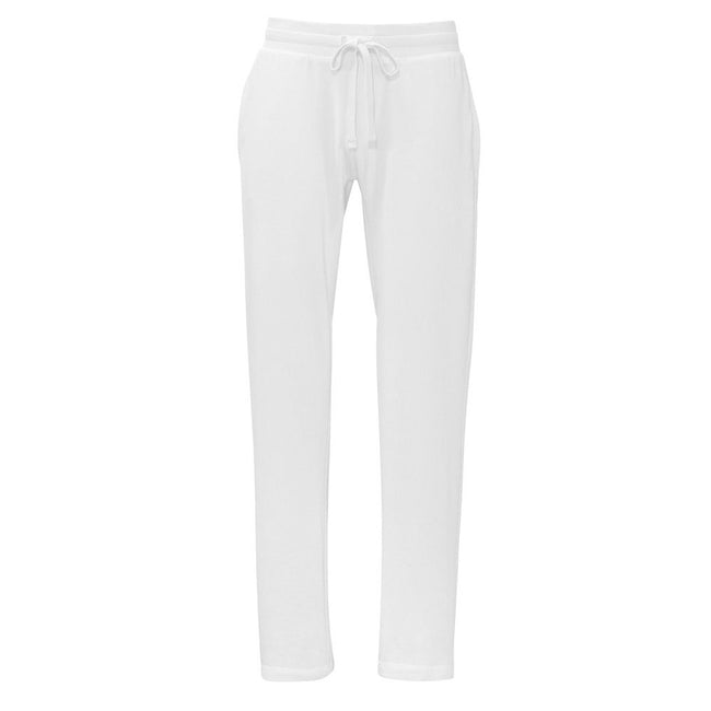 White - Front - Cottover Mens Jogging Bottoms