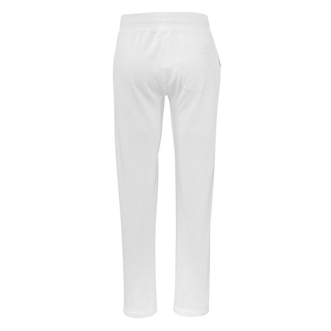 White - Back - Cottover Mens Jogging Bottoms