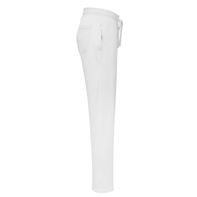 White - Side - Cottover Mens Jogging Bottoms