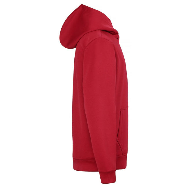 Red - Side - Clique Childrens-Kids Basic Active Hoodie
