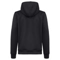 Black - Back - Clique Childrens-Kids Basic Active Hoodie