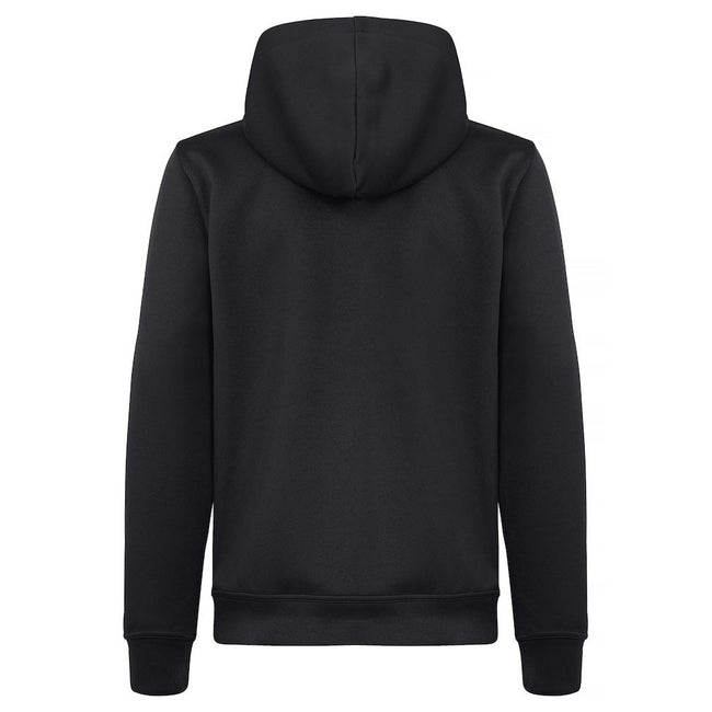 Black - Back - Clique Childrens-Kids Basic Active Hoodie