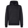 Black - Front - Clique Childrens-Kids Basic Active Hoodie