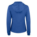 Royal Blue - Back - Clique Womens-Ladies Basic Active Full Zip Hoodie