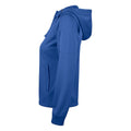 Royal Blue - Lifestyle - Clique Womens-Ladies Basic Active Full Zip Hoodie