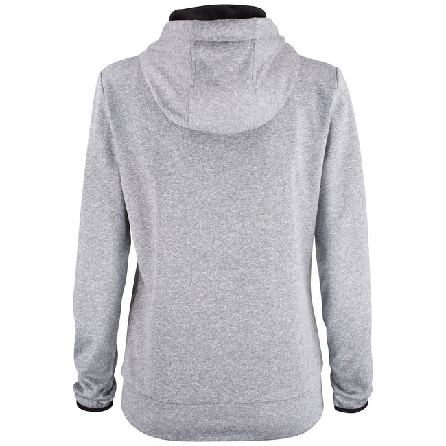 Ash - Back - Clique Womens-Ladies Oakdale Hoodie