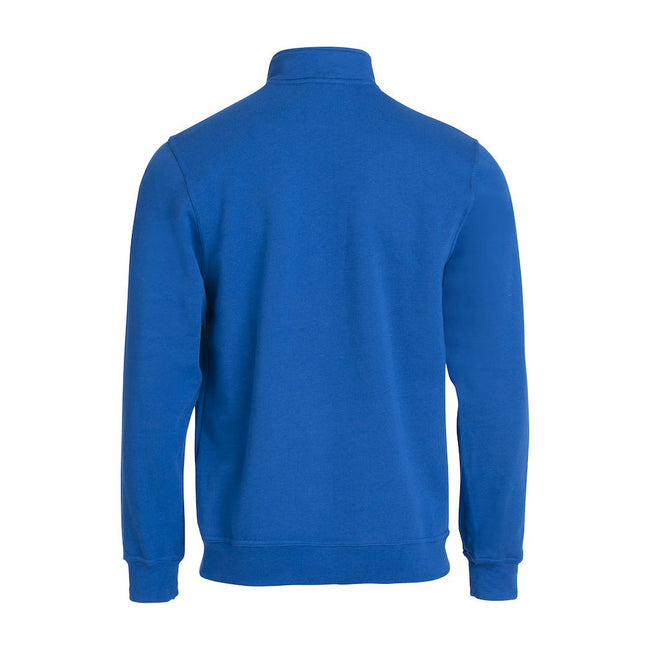 Royal Blue - Back - Clique Unisex Adult Basic Half Zip Sweatshirt