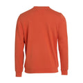 Blood Orange - Back - Clique Unisex Adult Basic Round Neck Sweatshirt