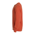 Blood Orange - Side - Clique Unisex Adult Basic Round Neck Sweatshirt