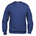 Blue - Front - Clique Unisex Adult Basic Round Neck Sweatshirt