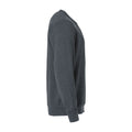 Anthracite Melange - Lifestyle - Clique Unisex Adult Basic Round Neck Sweatshirt