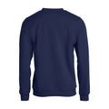 Dark Navy - Back - Clique Unisex Adult Basic Round Neck Sweatshirt