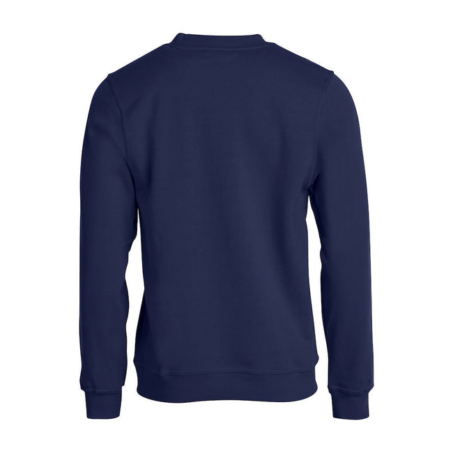 Dark Navy - Back - Clique Unisex Adult Basic Round Neck Sweatshirt